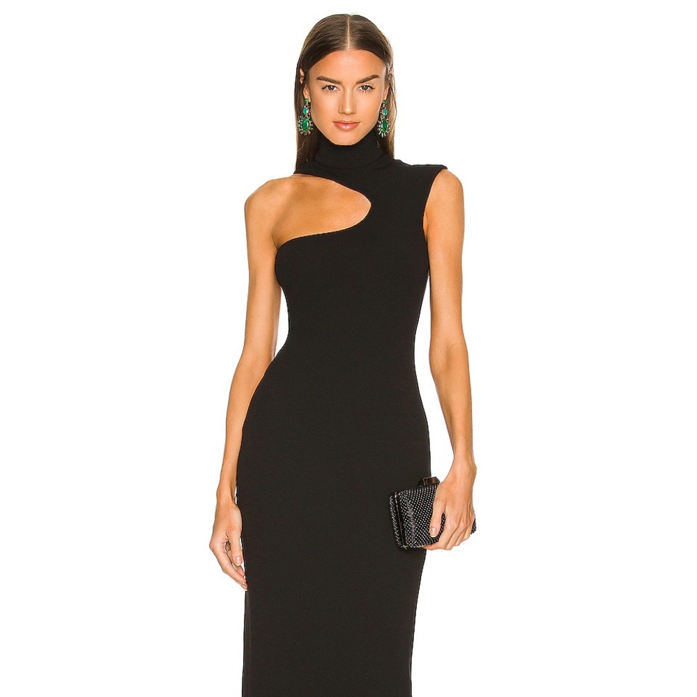Solace London - The Yara Maxi Dress in Black